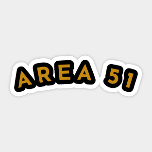 Area 51 Sticker